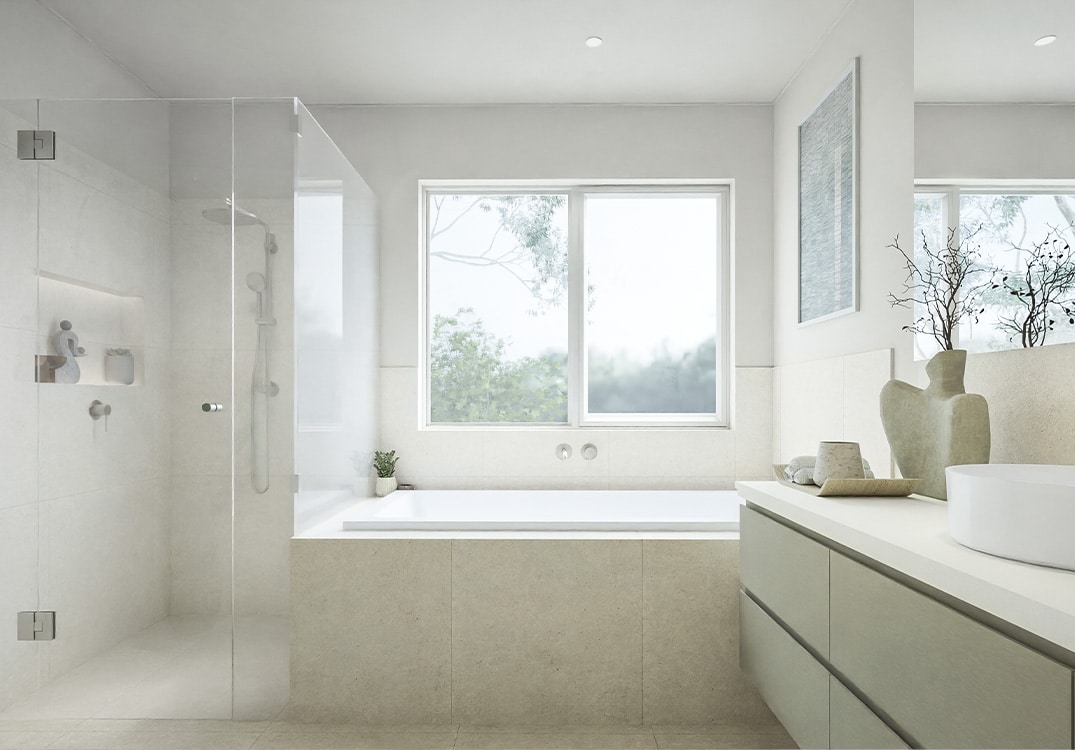 Saratoga Bathroom Floorplan